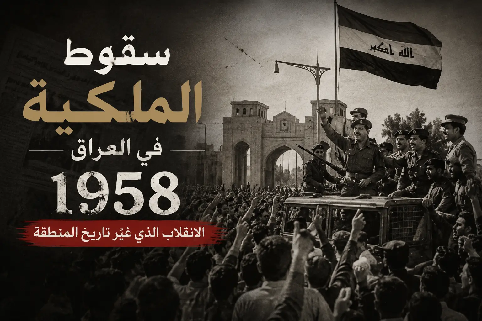 سقوط الملكية في العراق عام 1958: الانقلاب الذي غيّر تاريخ المنطقة