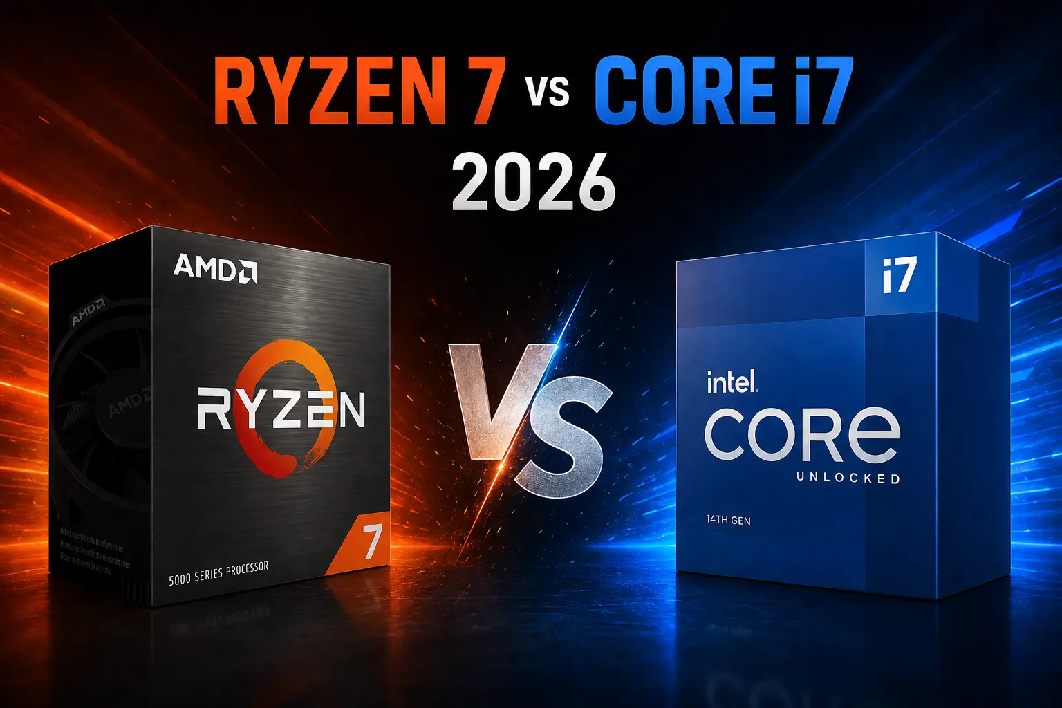 Ryzen 7 vs Core i7